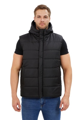 Жилет мужской утепленный Дельта, черный 
