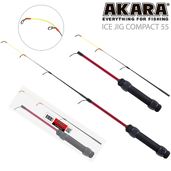 Удочка зимняя 2 колена Akara Ice Jig Compact 7г 55 см