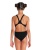 Купальник детский Arena TEAM SWIM TECH SOLID JR, 004764 550, black-white в магазине Спорт - Пермь