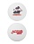 Мяч для настольного тенниса DHS Wang Chugin, 3***,  белый, 1 шт.