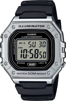 Наручные часы Casio W-218HM-7A с хронографом в магазине Спорт - Пермь