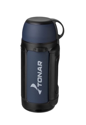 Термос TONAR HS.TM-041, крышка-кружка с ручкой+дополнительная чашка, 1400 мл