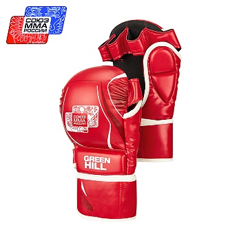 Перчатки для MMA Green Hill СОЮЗ MMA РОССИИ MMI-603MMAU в магазине Спорт - Пермь