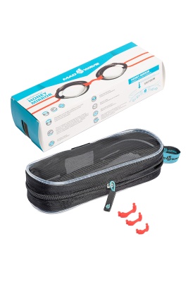 Очки для плавания Mad Wave HONEY Mirror M0427 19 0 05W, цвет красный в магазине Спорт - Пермь