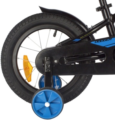 Велосипед NOVATRACK DODGER 14", алюминиевый, черный в Магазине Спорт - Пермь
