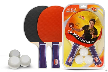 Набор для настольного тенниса Double Fish 303 (2 ракетки,3 мяча)