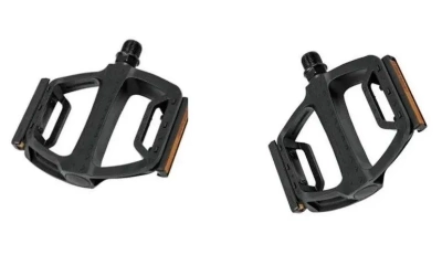 Педали Feimin  FP-878ZU, ось 9/16, пластиковые, черные в Магазине Спорт - Пермь