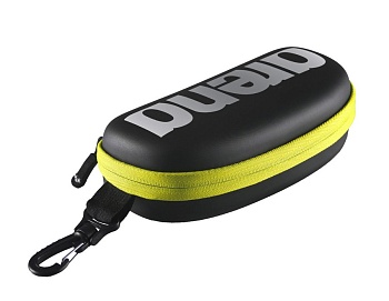 Чехол для очков для плавания Arena GOGGLE CASE 1E048 503 black-silver-fluo yellow в магазине Спорт - Пермь