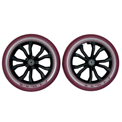 Набор Tech Team 2 колеса и 4 подшипника АВЕС 9 для самоката 230мм