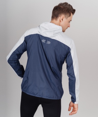 Ветровка мужская NORDSKI Rain Moon Grey/Navy (NSM301770) в Магазине Спорт - Пермь