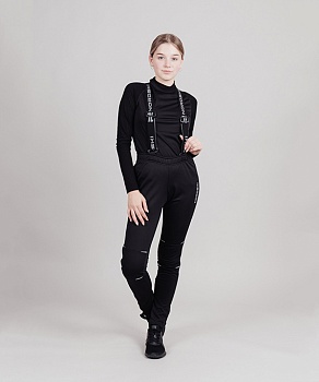 Разминочные детские брюки NORDSKI Jr. Premium Black (410100)