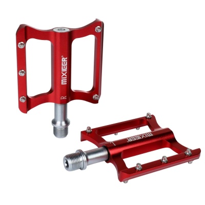 Педали COMIRON MIXIEER ERMAK, фрезерованный CNC алюминий, красные в Магазине Спорт - Пермь