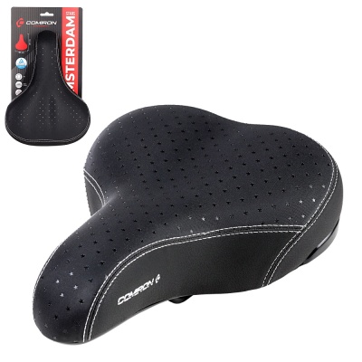 Седло велосипедное COMIRON AMSTERDAM STARS N619 в Магазине Спорт - Пермь