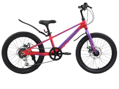 Велосипед TechTeam Forca, 20", магниевый сплав, красный в Магазине Спорт - Пермь