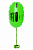 Надувной буй Mad Wave VS Swim Buoy для открытой воды, M2040 02, цвет: green в магазине Спорт - Пермь