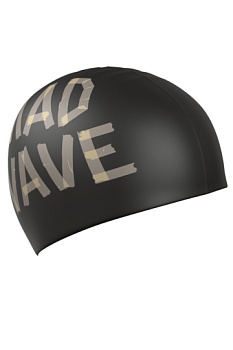 Шапочка для плавания силиконовая Mad Wave Tape, M0554 55 0 00W, Black в магазине Спорт - Пермь