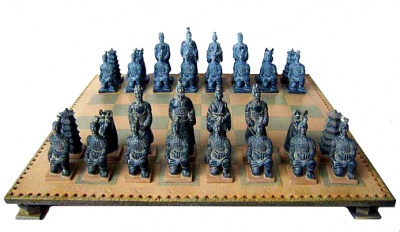 Шахматы Терракотовая армия, большие