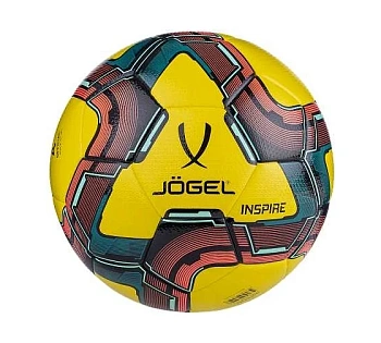 Мяч для футзала Jogel Inspire BC20 1/16, желтый УТ-00018634, размер 4