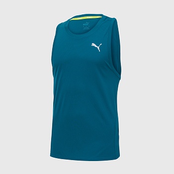 Майка мужская спортивная для тренировок Puma Run Favorite Singlet 52314921, синяя