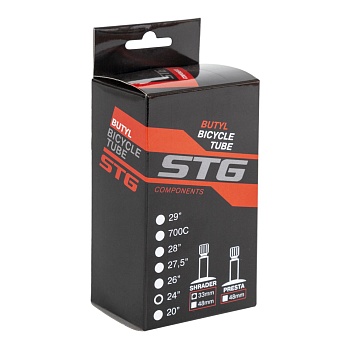 Камера велосипедная STG 24" x1,75/1,950 автониппель
