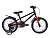 Велосипед TechTeam Gulliver, 16", алюминиевая рама, черный