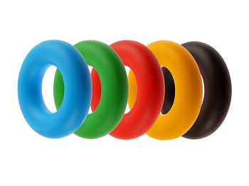 Эспандер кистевой - Кольцо Fortius, нагрузка 30 кг, цвета в ассортименте в Магазине Спорт - Пермь