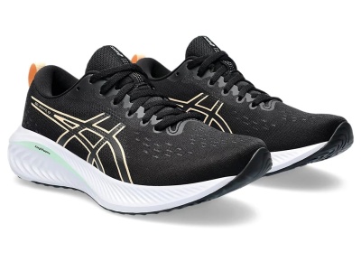 Кроссовки женские для бега ASICS Gel-Exсite10, артикул 1012B418-005, черные в Магазине Спорт - Пермь