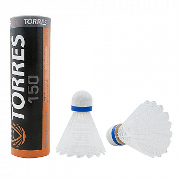 Волан для бадминтона TORRES 150, артикул  BD-108, 1шт