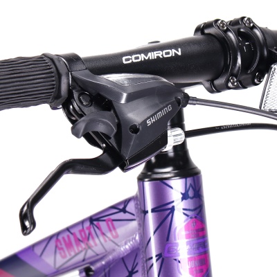 Велосипед COMIRON SMART 24", (12 рама), 7 скоростей, цвет лавандовый в Магазине Спорт - Пермь