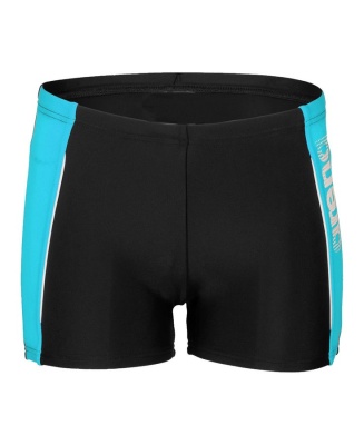 Детские плавки-шорты Arena THRICE JR SHORT R, 6498 580, black-turquoise-white в магазине Спорт - Пермь