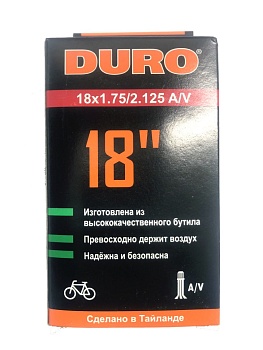 Камера 18" х1,75/2,125, AV,  DURO