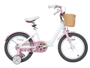 Велосипед TechTeam Milena, 18", алюминиевый сплав, бело-розовый