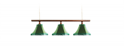 Светильник Классика-I. 3 плафона, дерево сосна N4