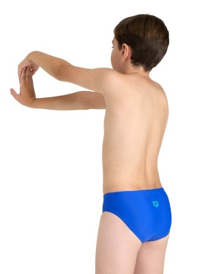 Детские плавки Arena MARK JR SWIM BRIEFS 6012 780, neon blue-turquoise в магазине Спорт - Пермь