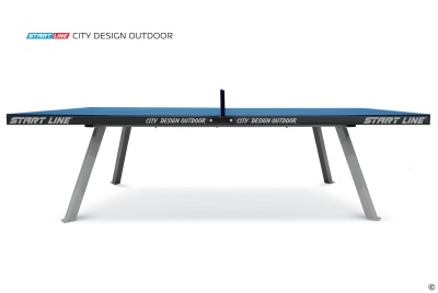 Теннисный стол антивандальный Start Line City Design Outdoor, всепогодный, синий