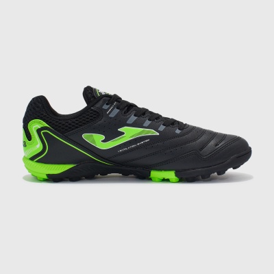 Бутсы шипованные JOMA MAXIMA MAXS2401 TF, цвет черный/зеленый