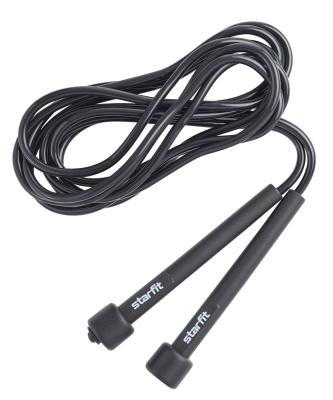 Скакалка STARFIT RP-101, 3 м, черная в Магазине Спорт - Пермь