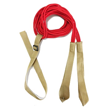 Эспандер лыжника / пловца / борца универсальный 3,6м, 3 резинки Plastep с креплением и лямками для рук в Магазине Спорт - Пермь