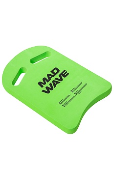 Доска для плавания Mad Wave Kickboard CROSS M0723 04 0 10W, зеленая в магазине Спорт - Пермь