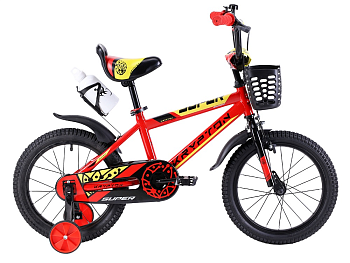 Велосипед Krypton Super KS01RY 16", красно-желтый