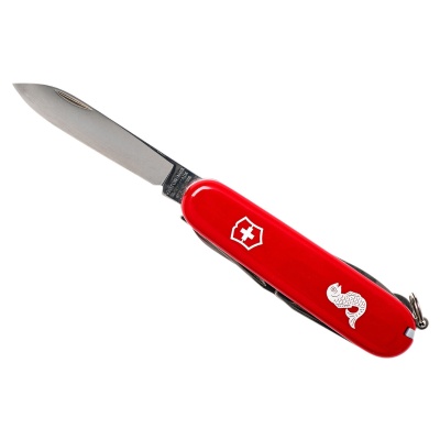 Нож Victorinox Fisherman, 91мм, 18 функций, (1.4733.72), красный