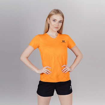 Футболка женская NORDSKI Оrnament Orange W (NSW425103)