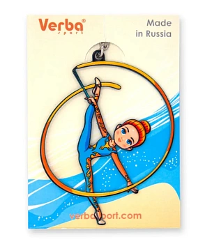 Брелок лента VERBA, 8х7,7см