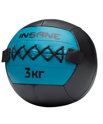Медбол (мяч атлетический) INSANE IN24-WB100, 3кг в Магазине Спорт - Пермь