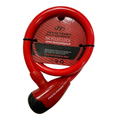 Замок велосипедный с ключом GOLDEN KEY (GK 102.315), 12х1000 мм в Магазине Спорт - Пермь