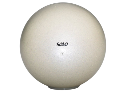 Мяч для художественной гимнастики SOLO BGEM-4, 17 см,"Белый жемчуг"