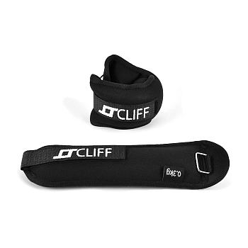 Утяжелители на руки Cliff УТМК-0,4 0,4кг (2*0,2кг), металлическая крошка в Магазине Спорт - Пермь