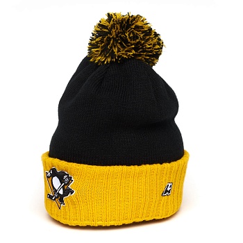 Шапка Atributika&Club NHL Pittsburgh Penguins 59254,  размер 55-58