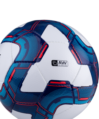 Мяч футбольный Jogel Elite, размер 4, бело-сине-красный
