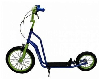 Самокат c надувными колесами 1610